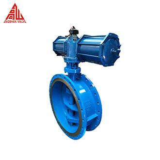 Pneumatic Double Eccentric Butterfly Valve